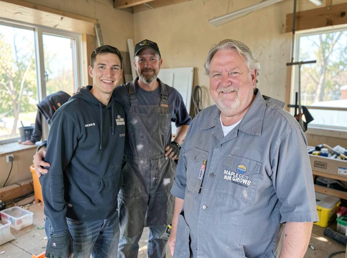 The Maple Grove Roof & Leak Pros team