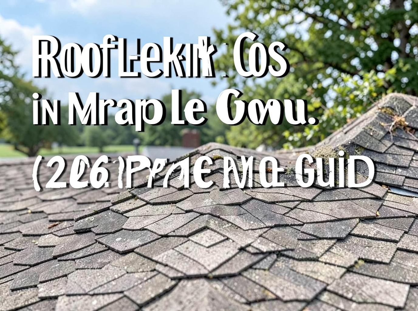 Roof Leak Repair Cost in Maple Grove (2026 Price Guide)