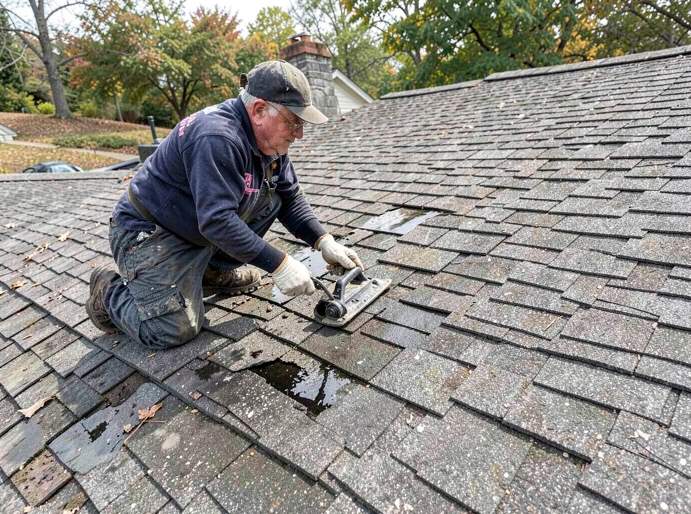 roof repair in Marsh Creek, MN